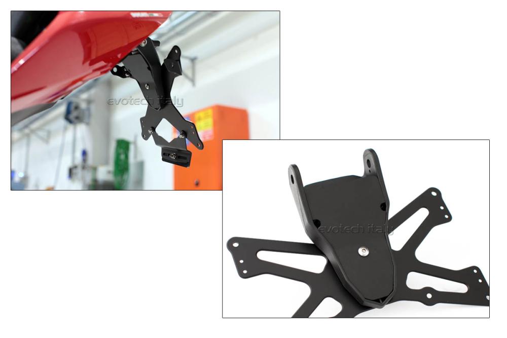Verdrahtungsabdeckung für Evotech Italy Kennzeichenhalter